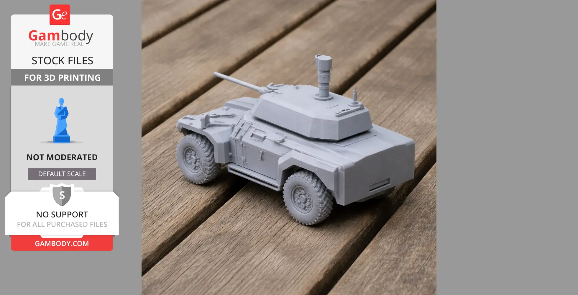 Otokar Akrep - Tank Model STL
