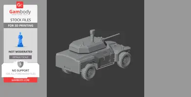 Otokar Akrep - Tank Model STL