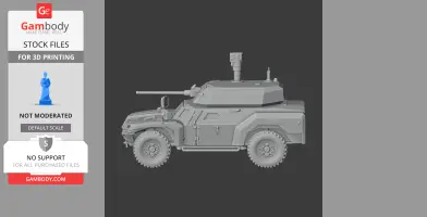 Otokar Akrep - Tank Model STL
