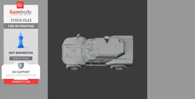 Otokar Akrep - Tank Model STL