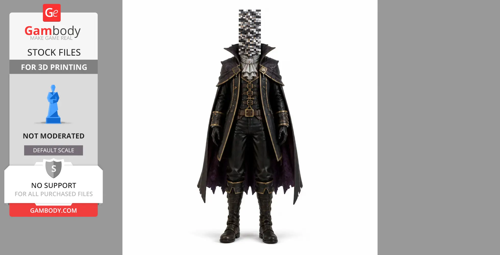 MissingNo - Vampire Survivors - Character Figure STL