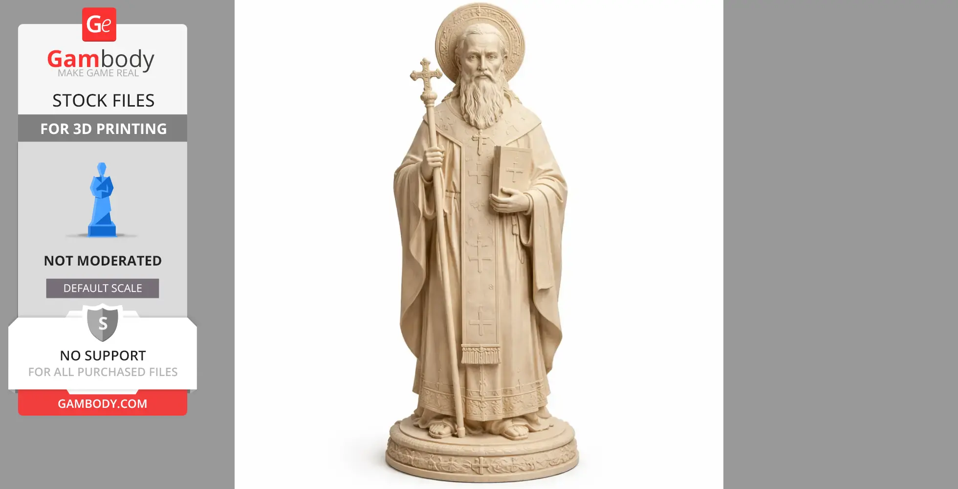 Saint Athanasius of Alexandria - Devotional - STL 3D Print