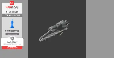 Yamatosaurus Skull - Skull Replica STL