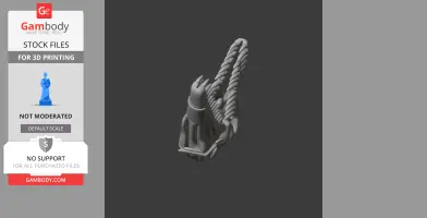 Yamatosaurus Skull - Skull Replica STL
