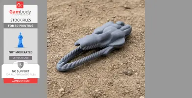 Yamatosaurus Skull - Skull Replica STL