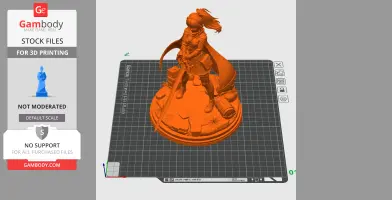 Lenne - Chained Echoes - Character Figure STL