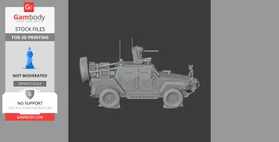Otokar Cobra - Tank Model STL