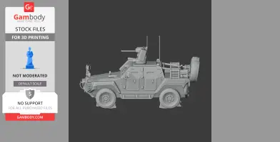 Otokar Cobra - Tank Model STL