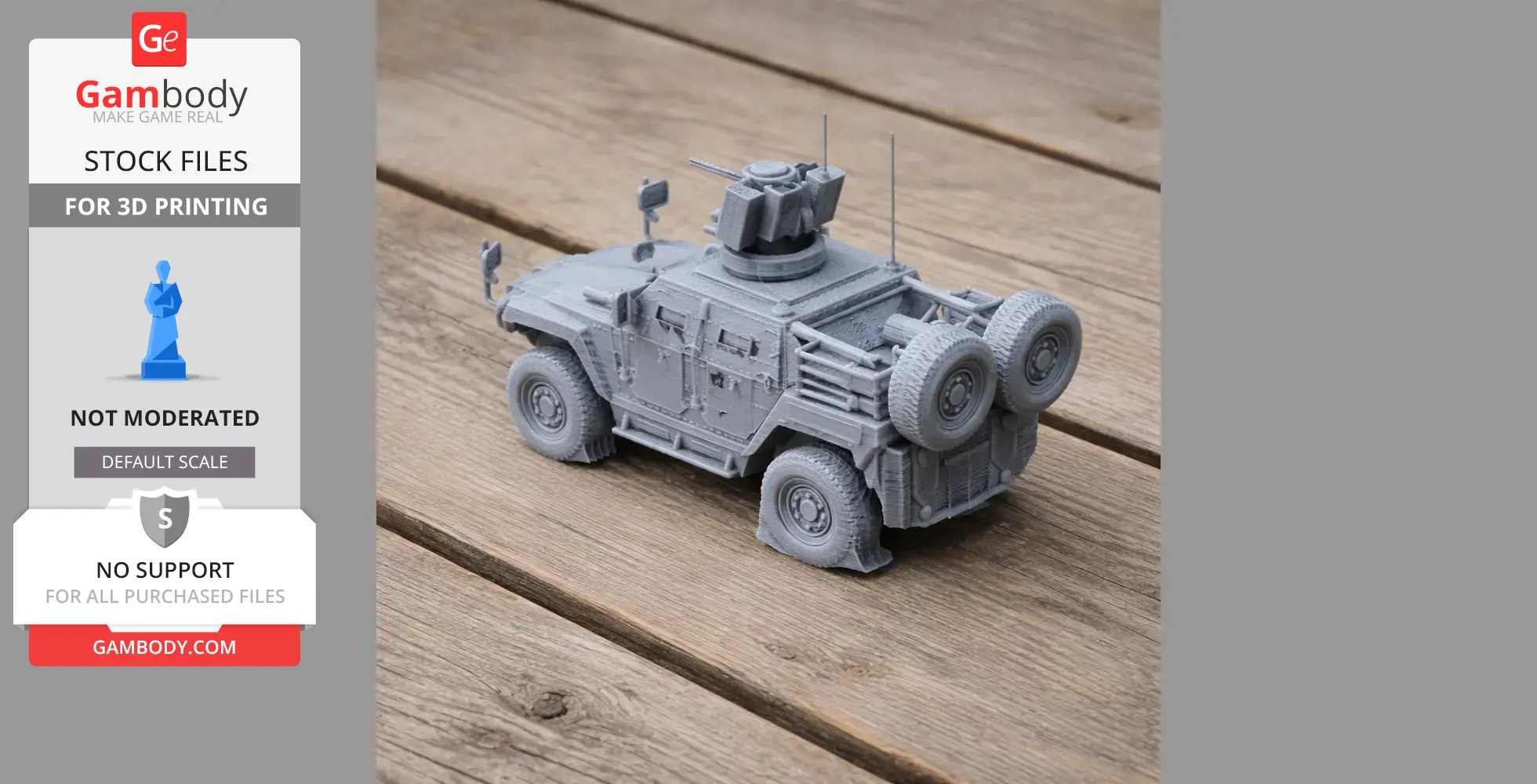 Otokar Cobra - Tank Model STL