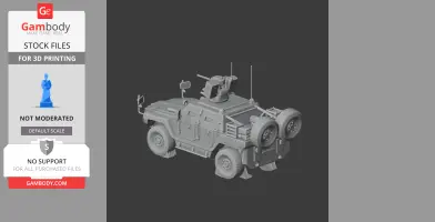 Otokar Cobra - Tank Model STL