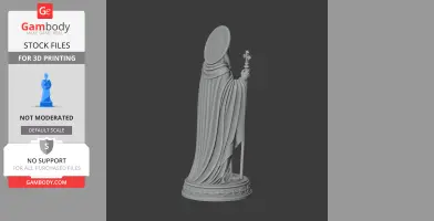 Saint Athanasius the Athonite - Devotional - STL 3D Print