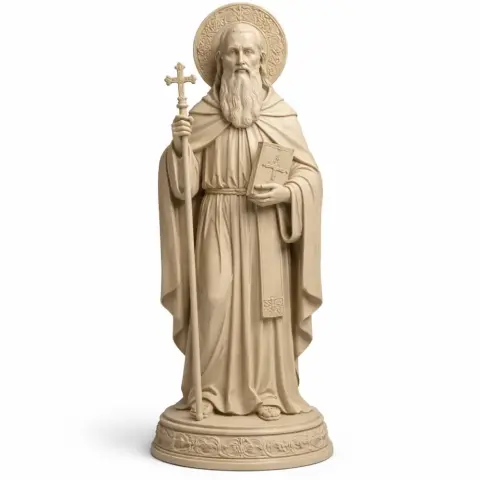 Saint Athanasius the Athonite - Devotional - STL 3D Print