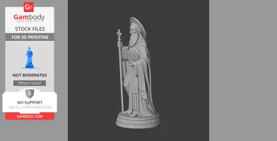 Saint Athanasius the Athonite - Devotional - STL 3D Print