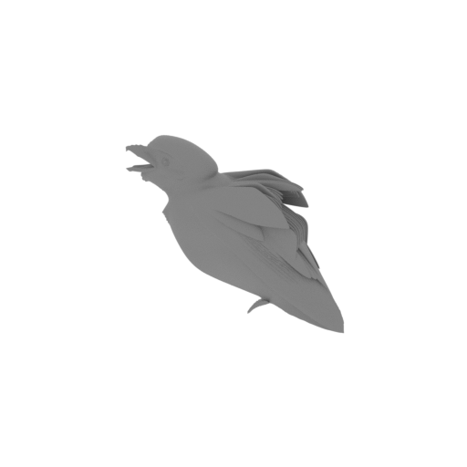 Bare-throated whistler.stl