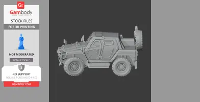 Otokar Cobra II - Tank Model STL