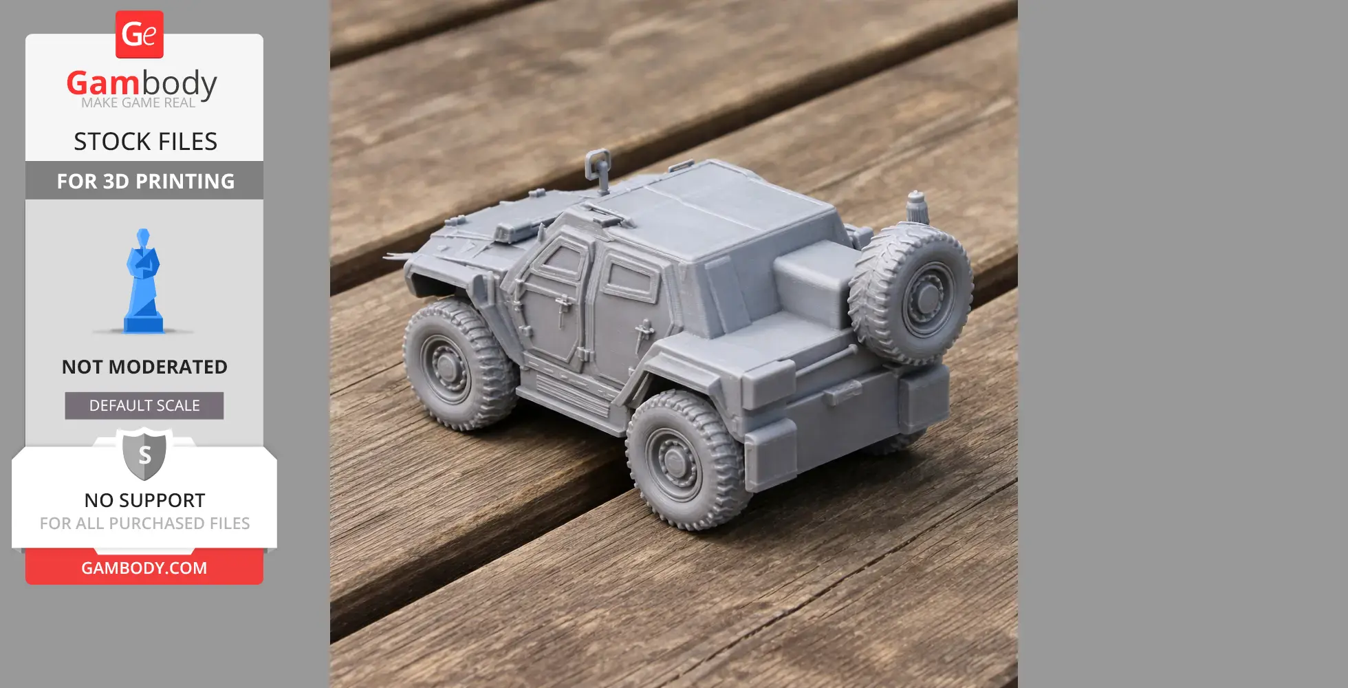 Otokar Cobra II - Tank Model STL