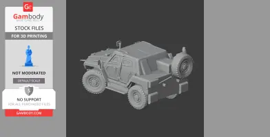 Otokar Cobra II - Tank Model STL