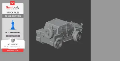 Otokar Cobra II - Tank Model STL
