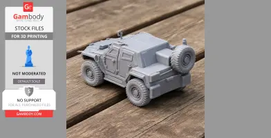 Otokar Cobra II - Tank Model STL