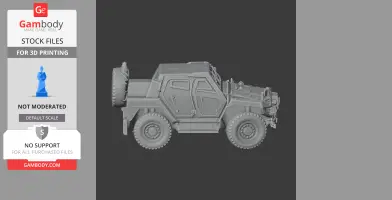 Otokar Cobra II - Tank Model STL