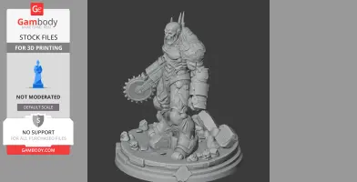 Hideous Mass Ultrakill - Character Figure STL