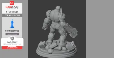 Hideous Mass Ultrakill - Character Figure STL