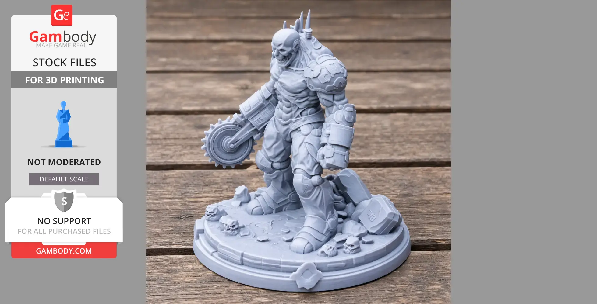Hideous Mass Ultrakill - Character Figure STL