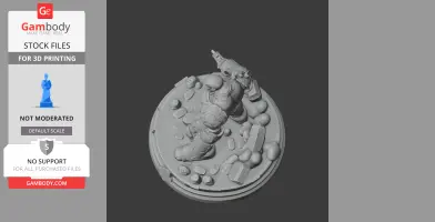 Hideous Mass Ultrakill - Character Figure STL