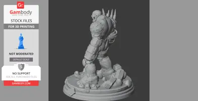 Hideous Mass Ultrakill - Character Figure STL