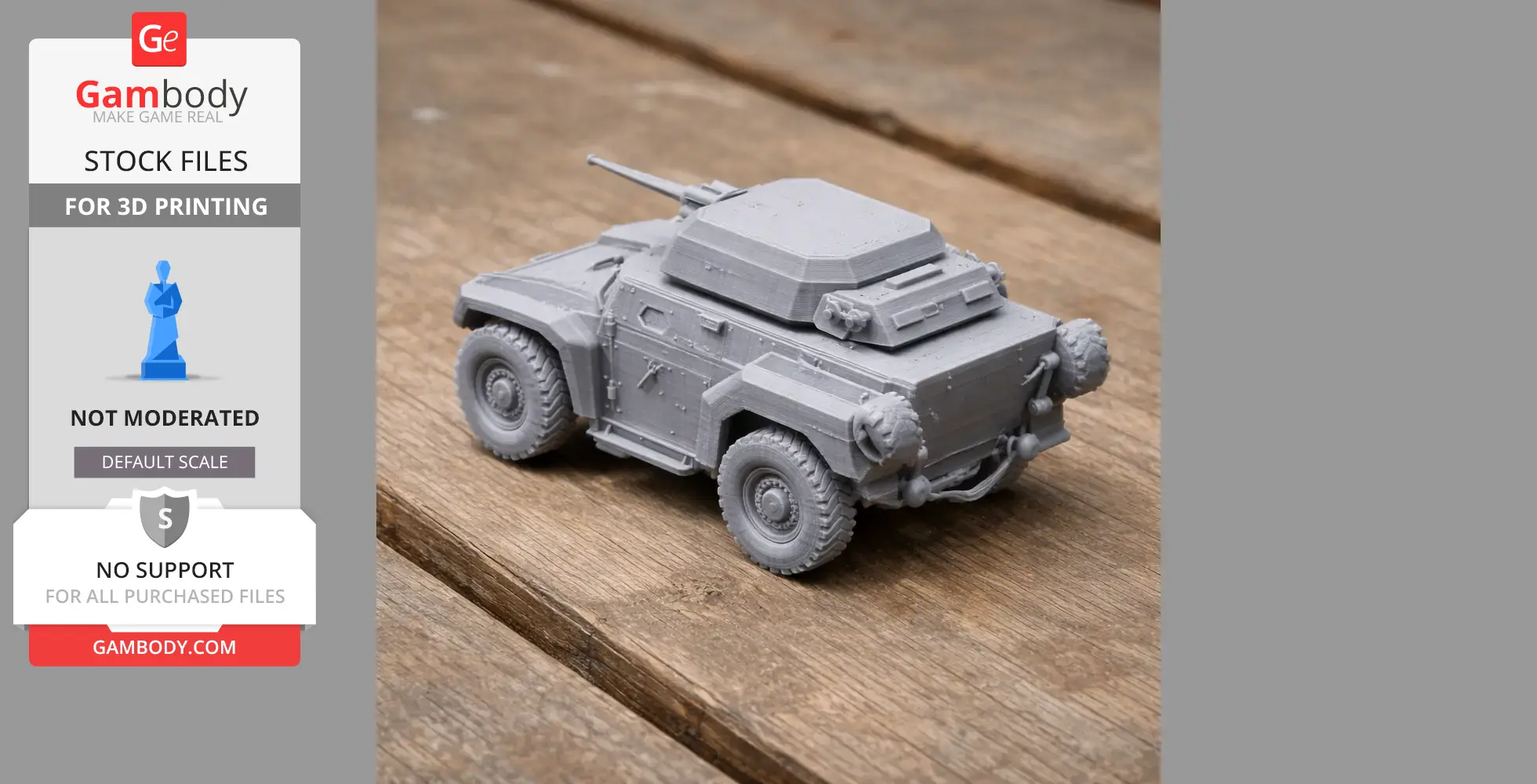 Otokar Yavuz - Tank Model STL