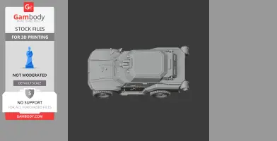 Otokar Yavuz - Tank Model STL