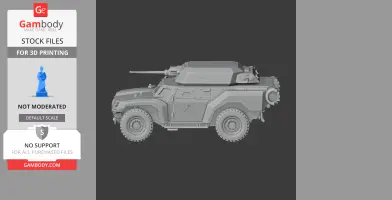 Otokar Yavuz - Tank Model STL