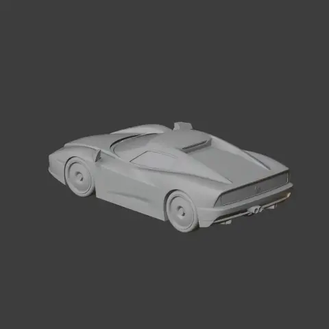Enzo Ferrari (automobile) - Scale Vehicle STL
