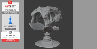 Zhenyuanlong Skull - Skull Replica STL