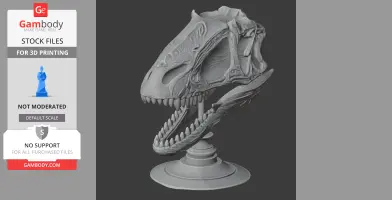 Zhenyuanlong Skull - Skull Replica STL