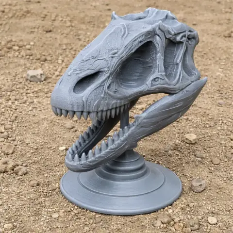 Zhenyuanlong Skull - Skull Replica STL