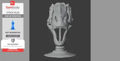 Zhenyuanlong Skull - Skull Replica STL