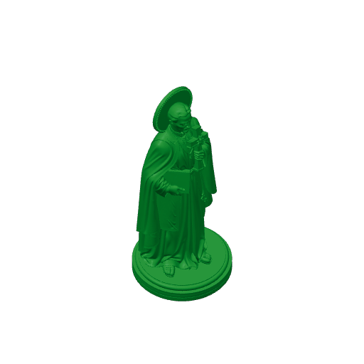 Saint Atilano Cruz Alvarado - Devotional Statue.3mf