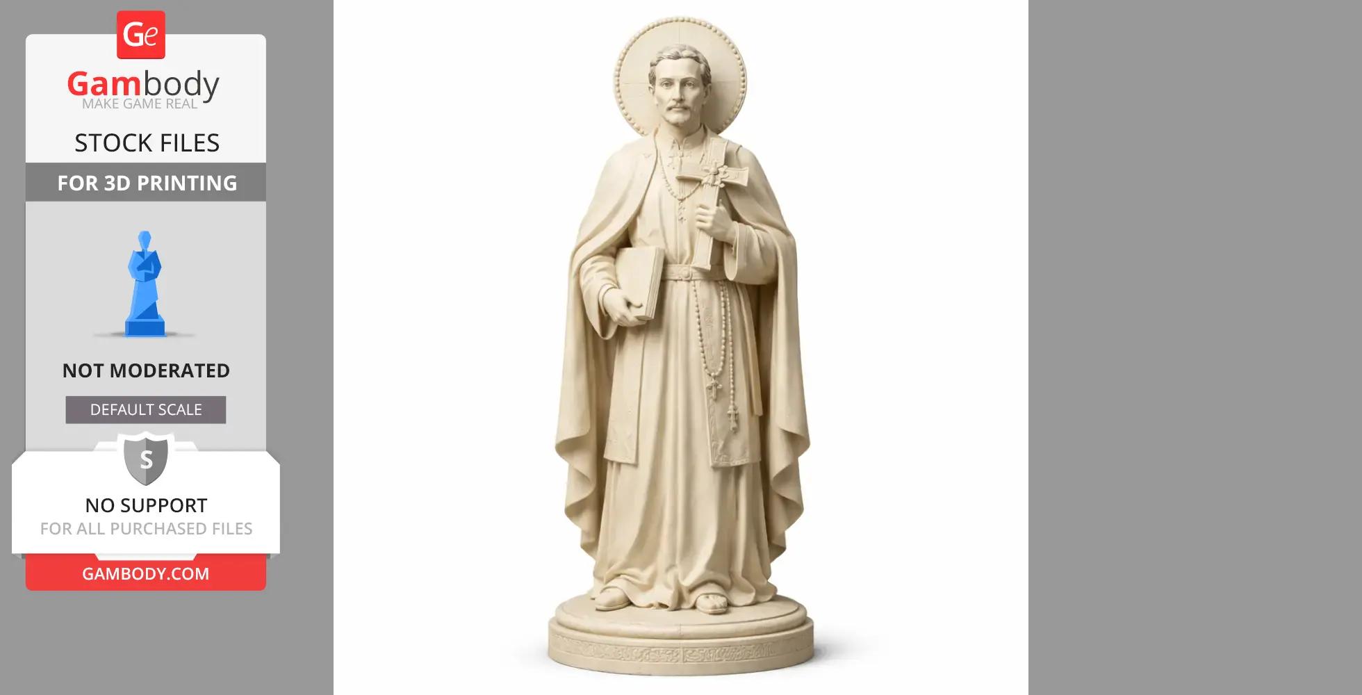 Saint Atilano Cruz Alvarado - Devotional - STL 3D Print
