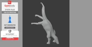 Barosaurus - Prehistoric Animal STL