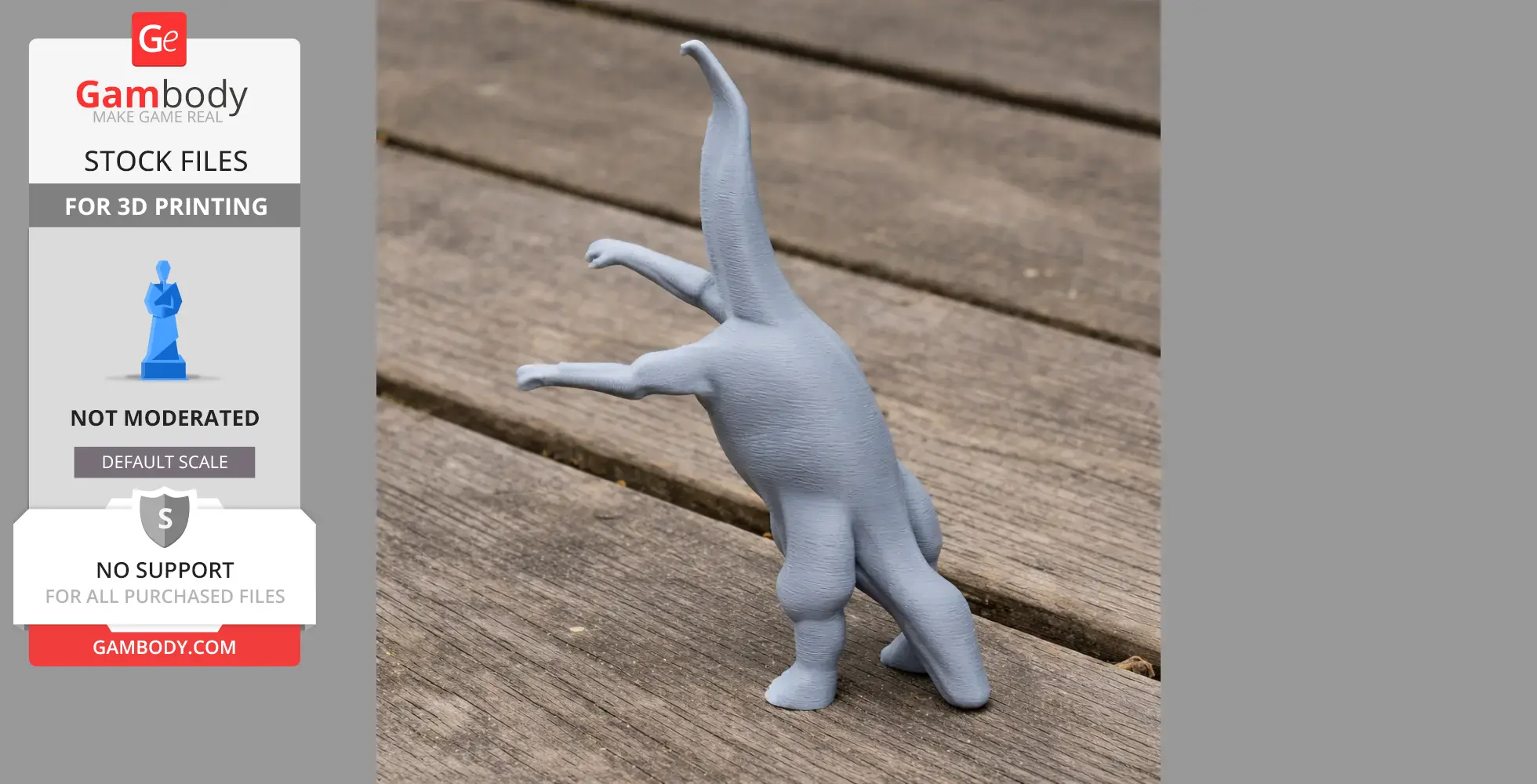 Barosaurus - Prehistoric Animal STL