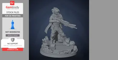 Robb - Chained Echoes - Character Figure STL