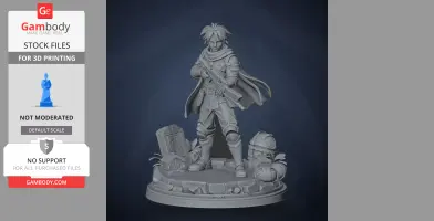 Robb - Chained Echoes - Character Figure STL