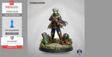 Robb - Chained Echoes - Character Figure STL