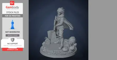 Robb - Chained Echoes - Character Figure STL