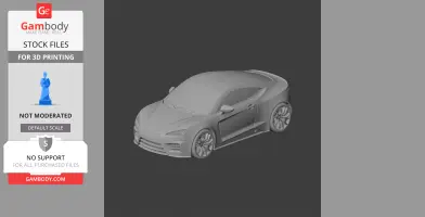 Exagon Furtive-eGT - Scale Vehicle STL
