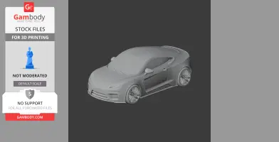 Exagon Furtive-eGT - Scale Vehicle STL