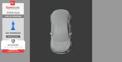 Exagon Furtive-eGT - Scale Vehicle STL