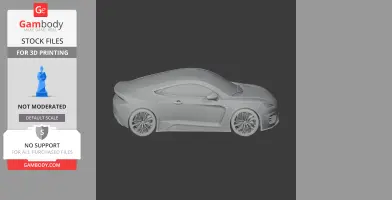 Exagon Furtive-eGT - Scale Vehicle STL