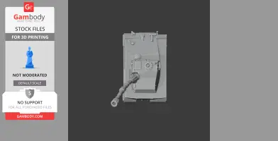 3D model of a Palmaria artillery tank viewed from the top with detailed turret and cannon.